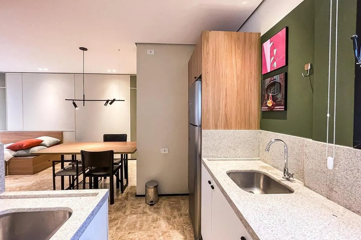 Apartmán B Homy Paulista - Amplo E Moderno Stp61 São Paulo